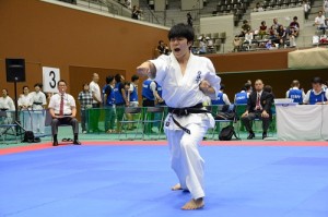 型・15歳～34歳男子の部優勝／古川晴也