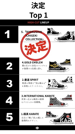 極真会館とCONVERSE コラボ商品決定｜本部最新情報｜ニュース｜極真会館