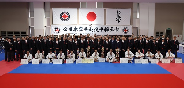 第57回全日本空手道選手権大会 入賞者