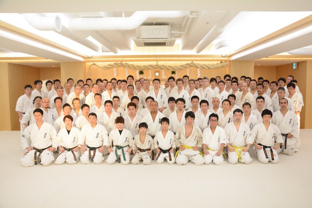 2017年総本部鏡開きを本部直轄代官山道場で実施
