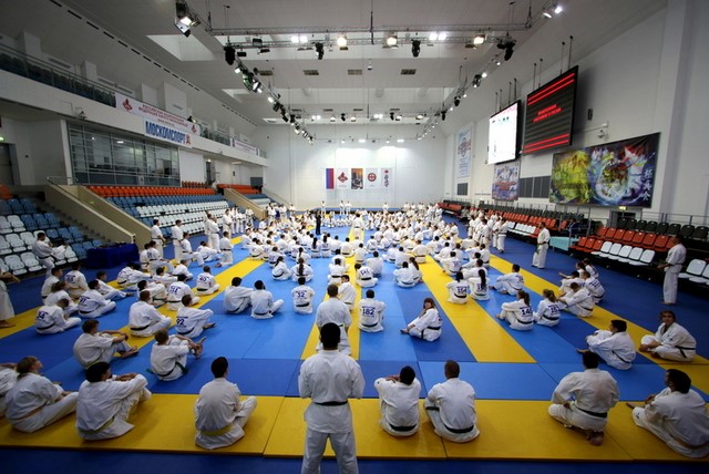 全ロシア大会翌日に松井館長セミナーを実施