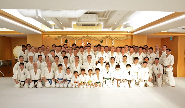 2019年総本部鏡開きを本部直轄代官山道場で実施