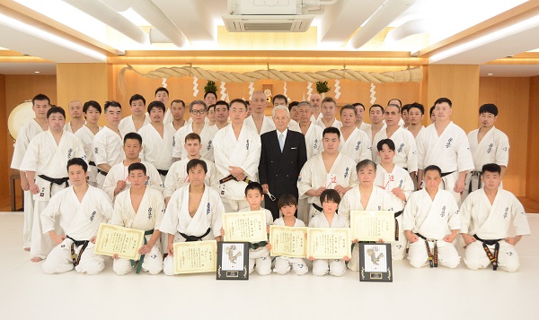 2023年総本部鏡開き＆第54回全日本大会武道奨励金授与式