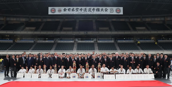 第56回全日本空手道選手権大会 入賞者